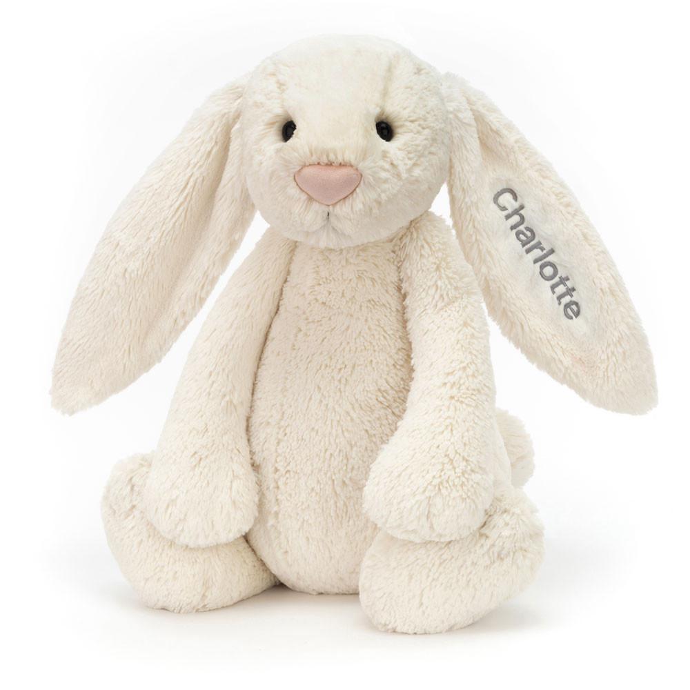 Conejo Jellycat Personalised Bashful Cream Bunny Huge 51cm x 21cm x 12cm Blancas  Costa Rica |  32865-XTHW