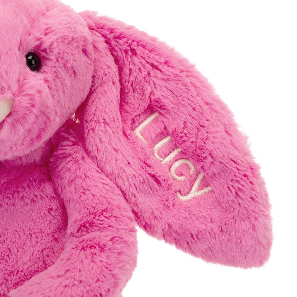 Conejo Jellycat Personalised Bashful Hot Bunny Medium 31cm x 12cm x 9cm Rosas  Costa Rica |  07968-CIHS