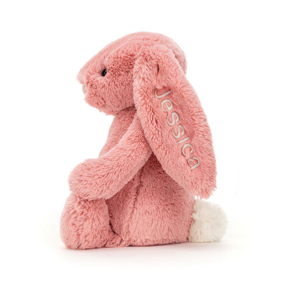 Conejo Jellycat Personalised Bashful Petal Bunny Medium 31cm x 12cm x 9cm Rosas  Costa Rica |  38214-ZEUT