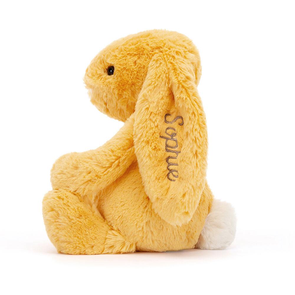 Conejo Jellycat Personalised Bashful Sunshine Bunny Medium 31cm x 12cm x 9cm Amarillo  Costa Rica |  05843-XUNQ