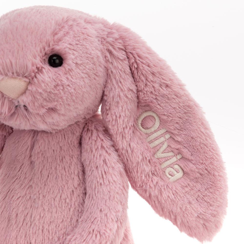 Conejo Jellycat Personalised Bashful Tulip Bunny Medium 31cm x 12cm x 9cm Rosas  Costa Rica |  63491-GTKA