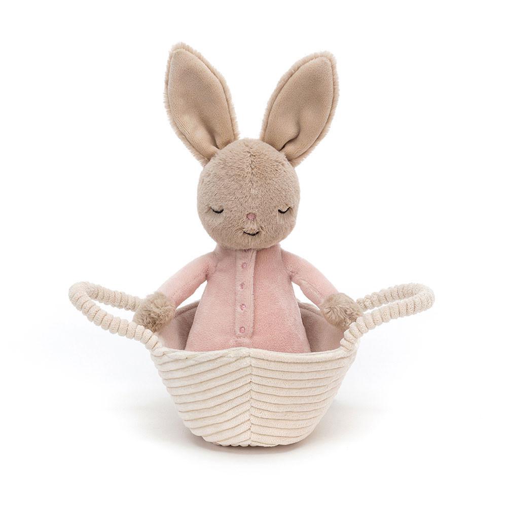Conejo Jellycat Rock-a-Bye Bunny 12cm x 9cm x 20cm Beige  Costa Rica |  47390-ALCQ