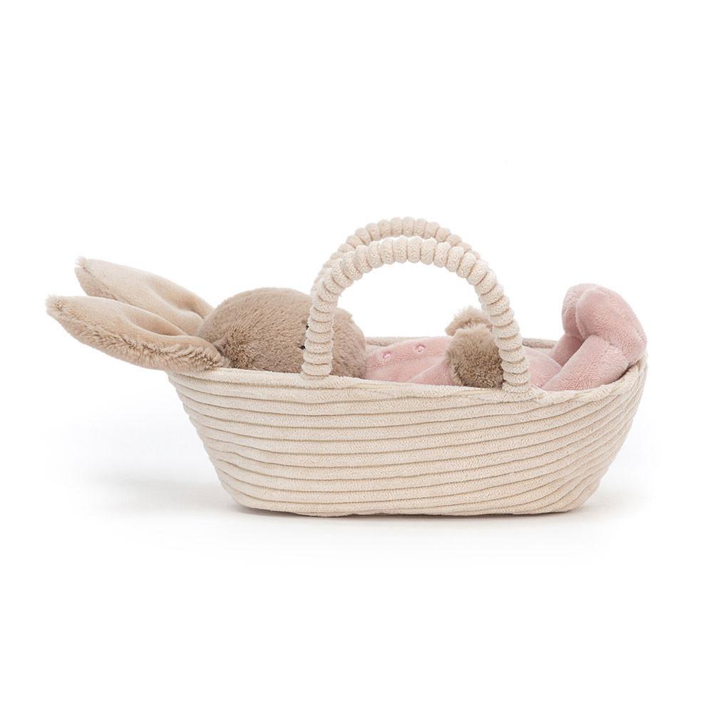 Conejo Jellycat Rock-a-Bye Bunny 12cm x 9cm x 20cm Beige  Costa Rica |  47390-ALCQ