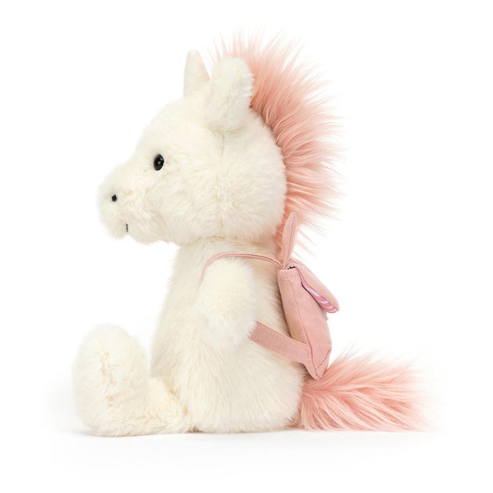 Criaturas Míticas Jellycat Backpack Unicorn 22cm x 9cm x 8cm Blancas  Costa Rica |  46085-BQTA