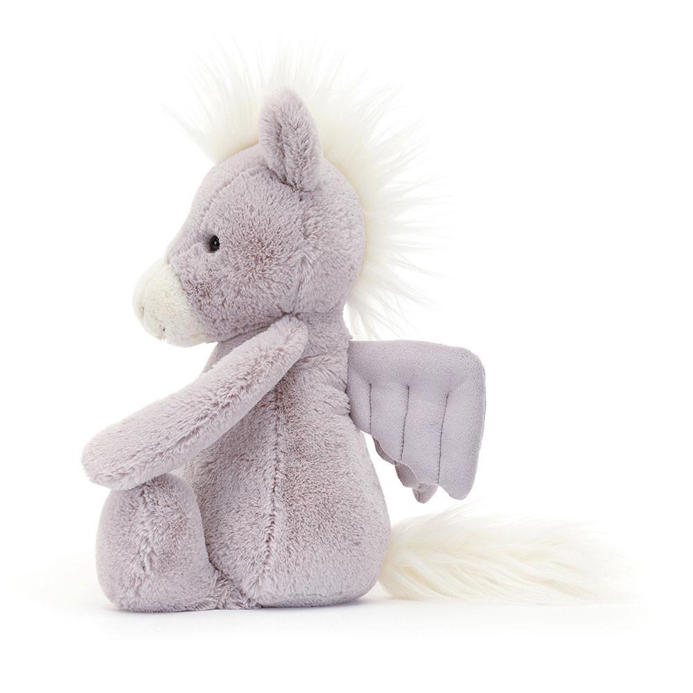 Criaturas Míticas Jellycat Bashful Pegasus 31cm x 12cm x 9cm Moradas  Costa Rica |  69701-LNPO