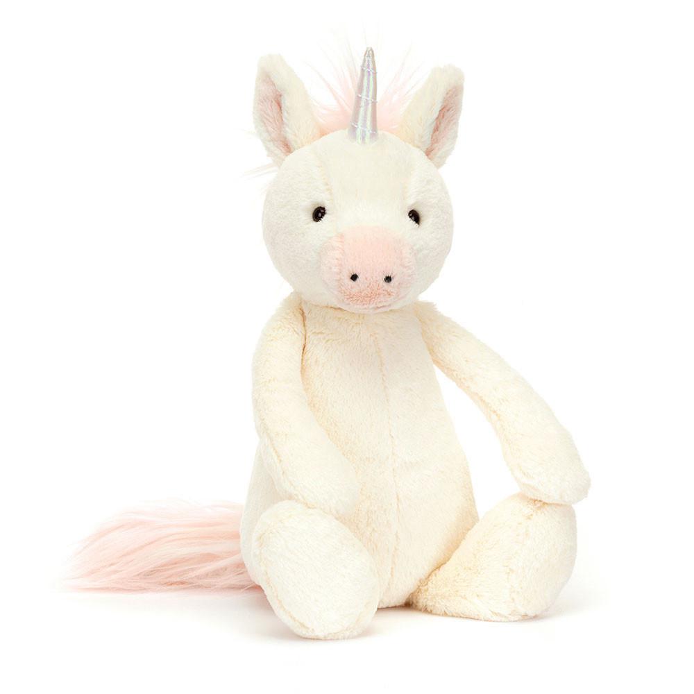 Criaturas Míticas Jellycat Bashful Unicorn 31cm x 12cm x 9cm Creme  Costa Rica |  85739-ZBHQ