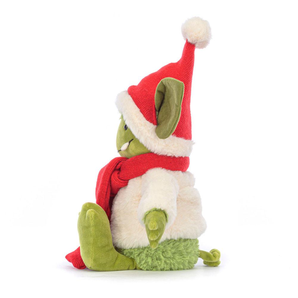 Criaturas Míticas Jellycat Christmas Grizzo 30cm x 10cm x 9cm Verde  Costa Rica |  31796-EGVD