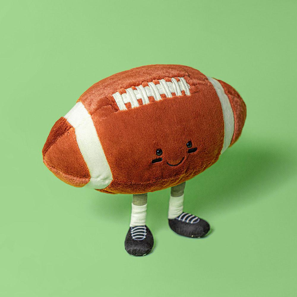 Deportes Jellycat Amuseables Sports American Football 25cm x 28cm x 16cm Marrones  Costa Rica |  28503-GDZE