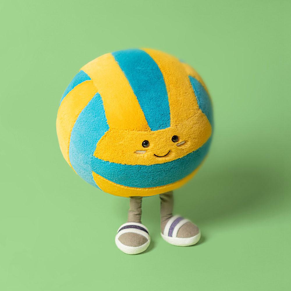Deportes Jellycat Amuseables Sports Beach Volley 26cm x 21cm x 21cm Amarillo  Costa Rica |  35167-ERYL