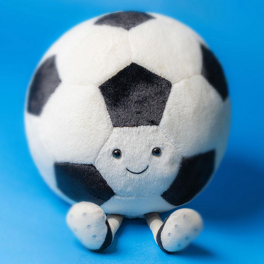 Deportes Jellycat Amuseables Sports Football 31cm x 21cm x 21cm Blancas  Costa Rica |  03751-ZBMS