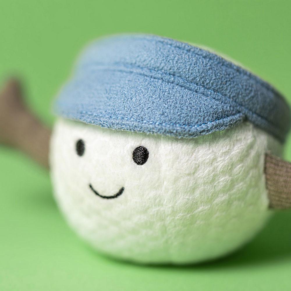 Deportes Jellycat Amuseables Sports Golf Ball 6cm x 6cm x 6cm Blancas  Costa Rica |  80534-WTGF