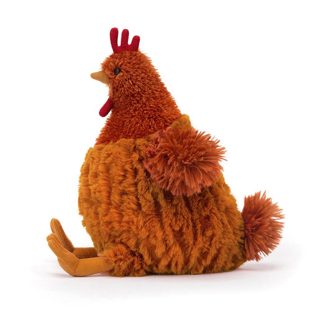 Farmyard Jellycat Cecile Chicken 23cm x 10cm x 13cm Marrones  Costa Rica |  12695-MVRB