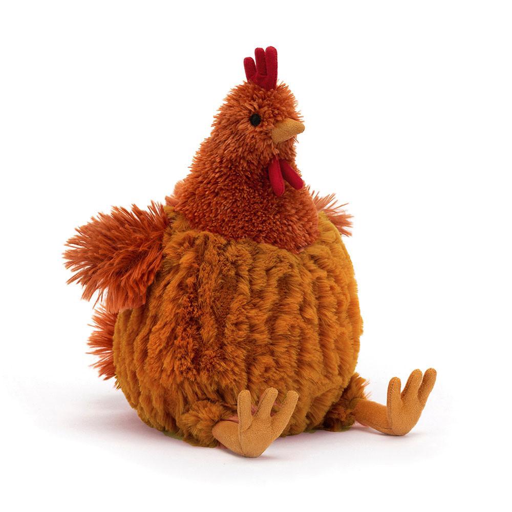 Farmyard Jellycat Cecile Chicken 23cm x 10cm x 13cm Marrones  Costa Rica |  12695-MVRB