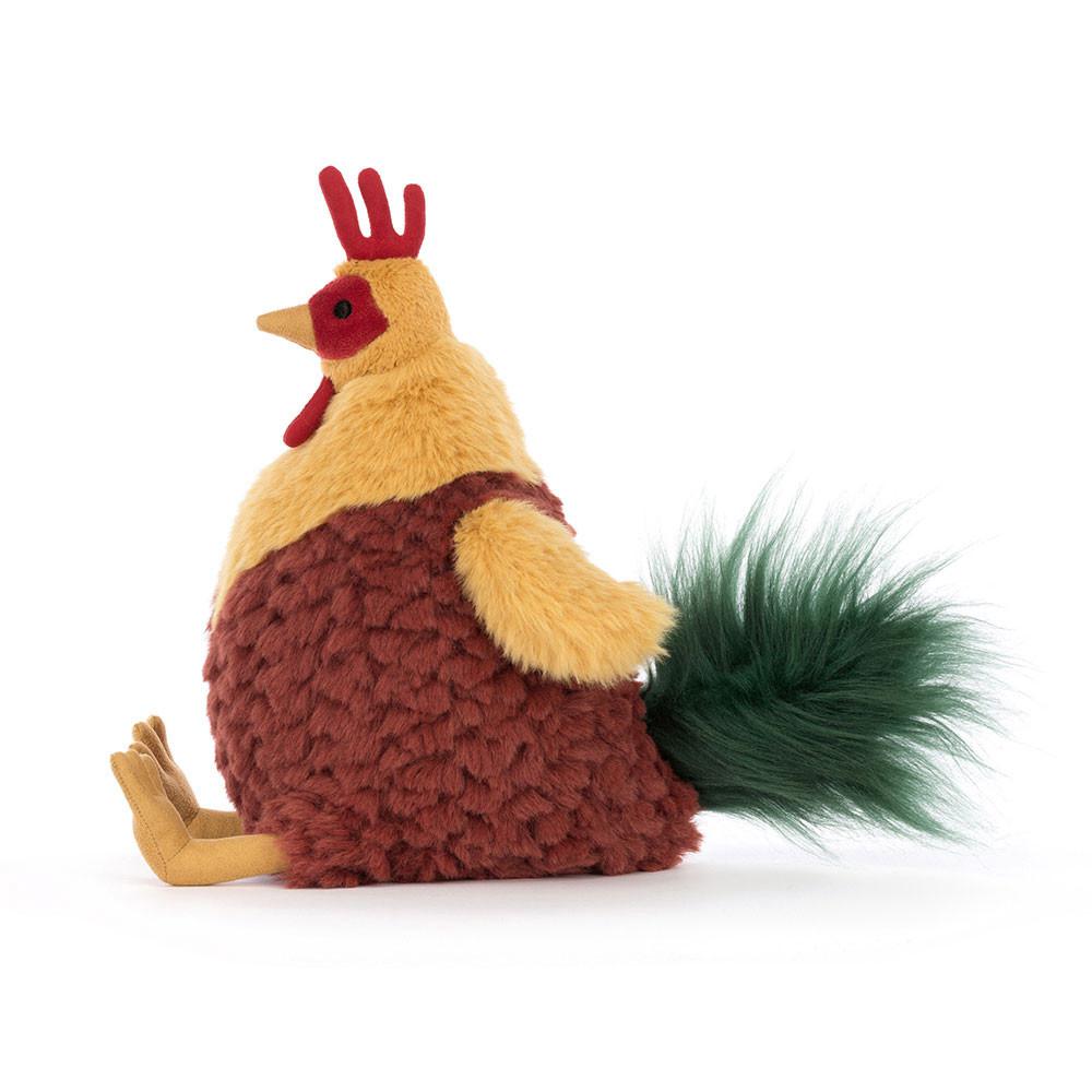 Farmyard Jellycat Cluny Cockerel 26cm x 12cm x 15cm Marrones  Costa Rica |  15749-UYJN