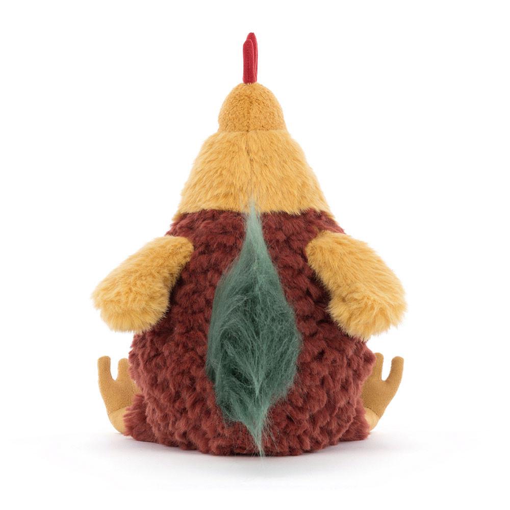 Farmyard Jellycat Cluny Cockerel 26cm x 12cm x 15cm Marrones  Costa Rica |  15749-UYJN