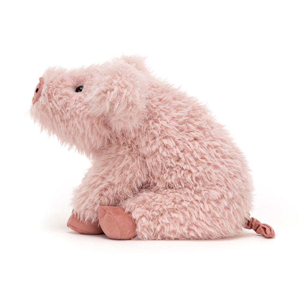Farmyard Jellycat Curvie Pig 25cm x 16cm x 10cm Rosas  Costa Rica |  68342-HJFP