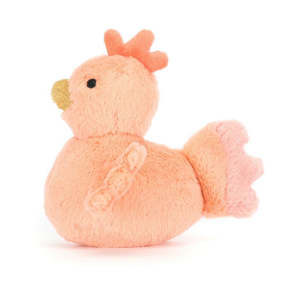Farmyard Jellycat Fluffy Chicken 11cm x 6cm x 11cm Naranjas  Costa Rica |  92467-TLZF