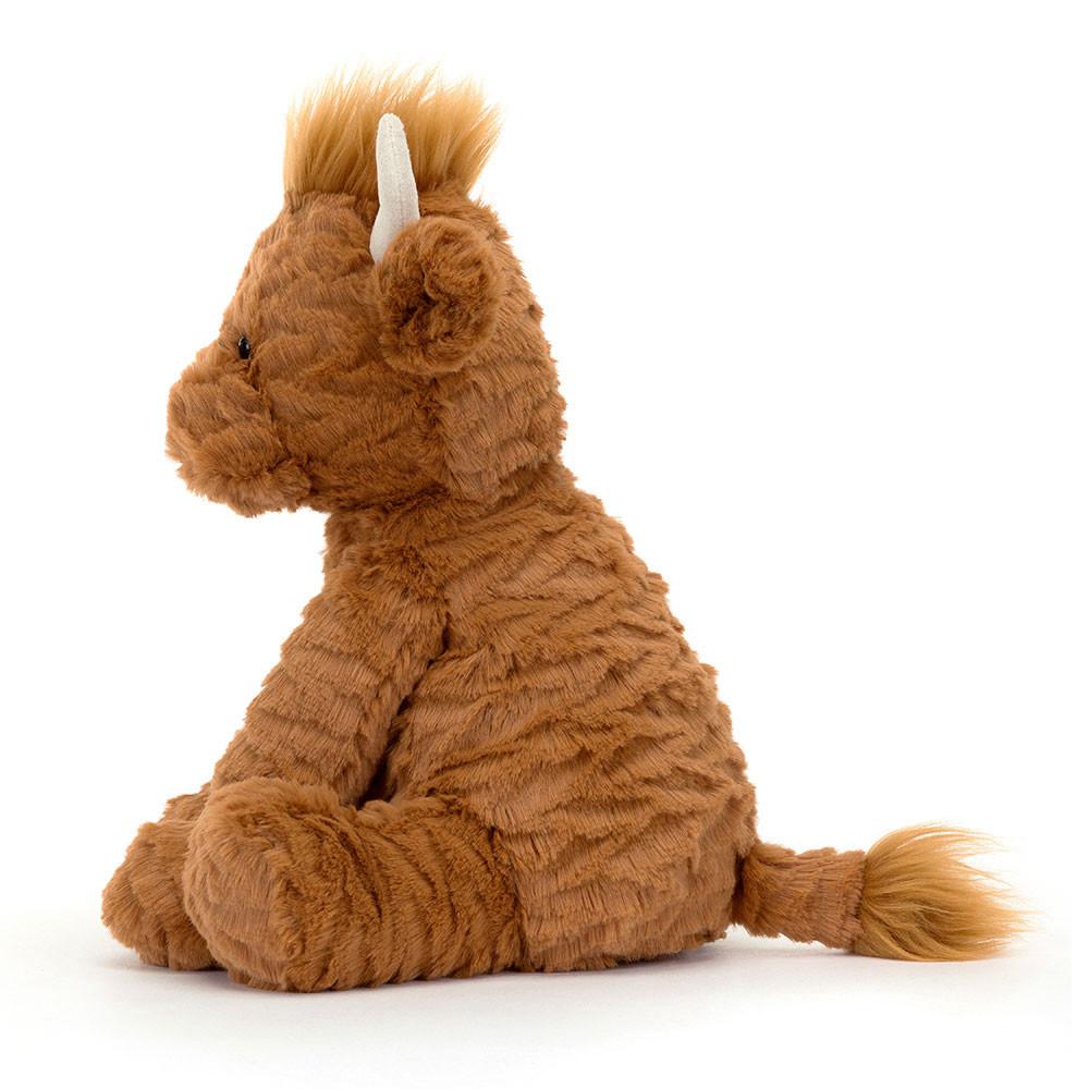 Farmyard Jellycat Fuddlewuddle Highland Cow 23cm x 13cm x 9cm Marrones  Costa Rica |  90523-DWVC