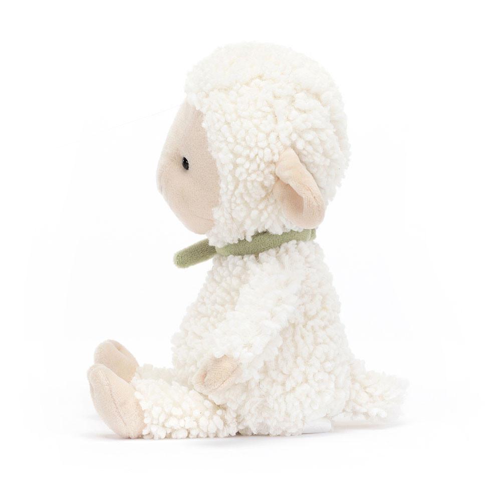 Farmyard Jellycat Fuzzkin Lamb 25cm x 9cm x 5cm Blancas  Costa Rica |  23086-PFBG