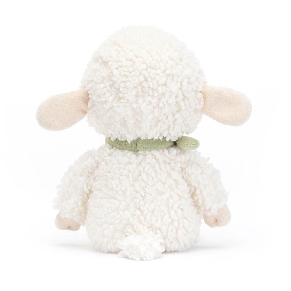 Farmyard Jellycat Fuzzkin Lamb 25cm x 9cm x 5cm Blancas  Costa Rica |  23086-PFBG