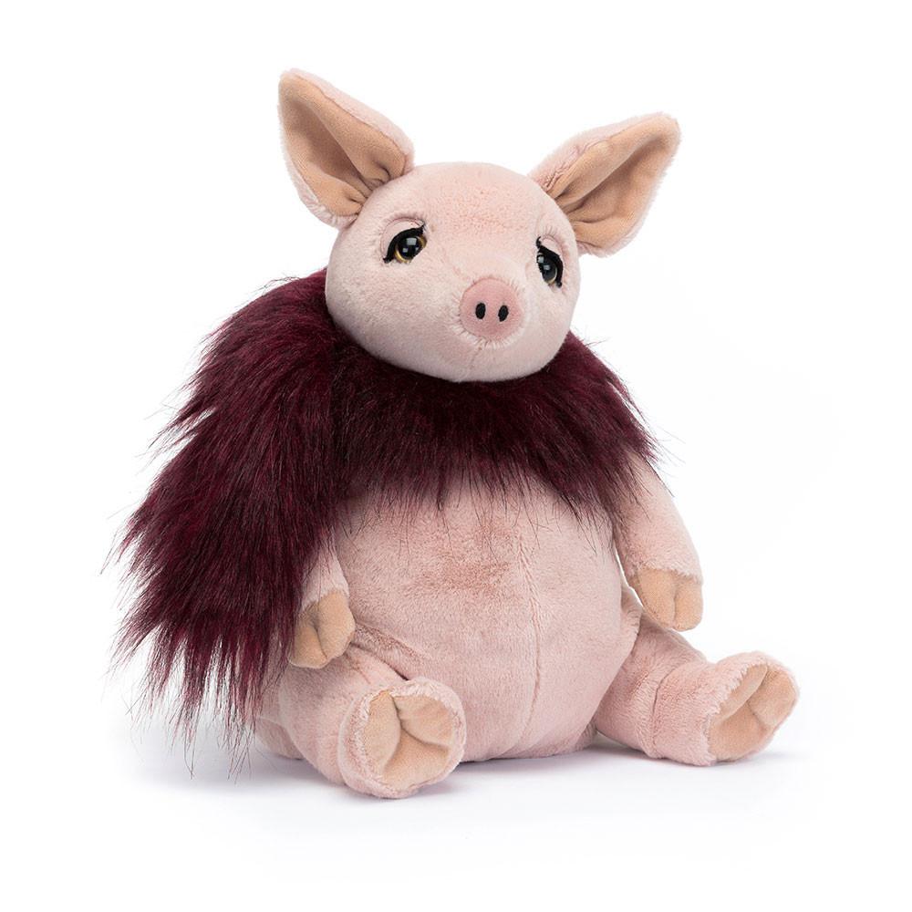 Farmyard Jellycat Glamorama Pig 32cm x 17cm x 16cm Rosas  Costa Rica |  93210-UJRC