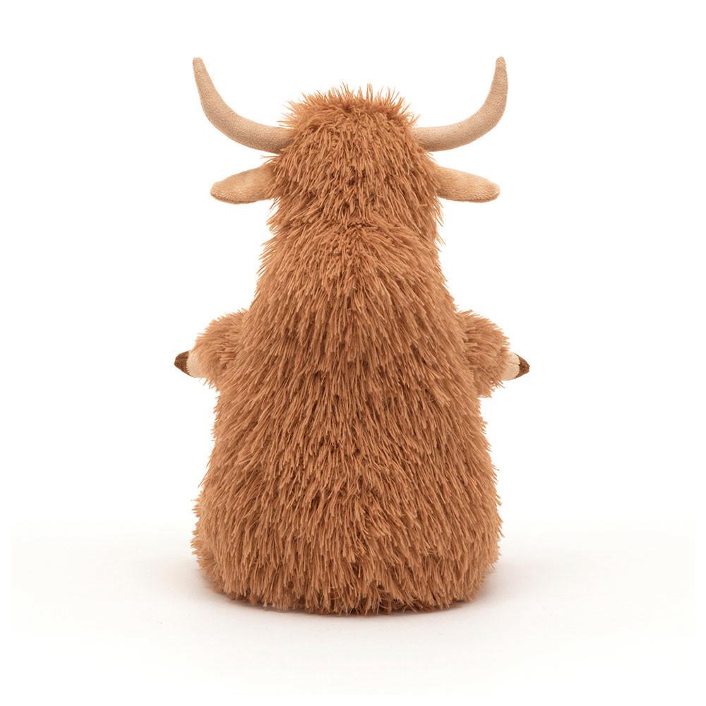 Farmyard Jellycat Herbie Highland Cow 11in x 5.5in x 4.7in Marrones  Costa Rica |  54972-LSVM