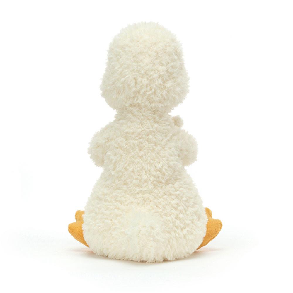 Farmyard Jellycat Huddles Duck 10.2in x 5.5in x 3.9in Amarillo  Costa Rica |  09267-DQPX