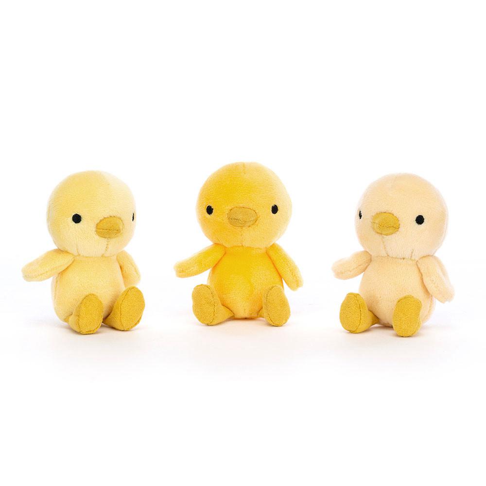 Farmyard Jellycat Nesting Chickies 11cm x 13cm x 13cm Amarillo  Costa Rica |  97034-RFIQ
