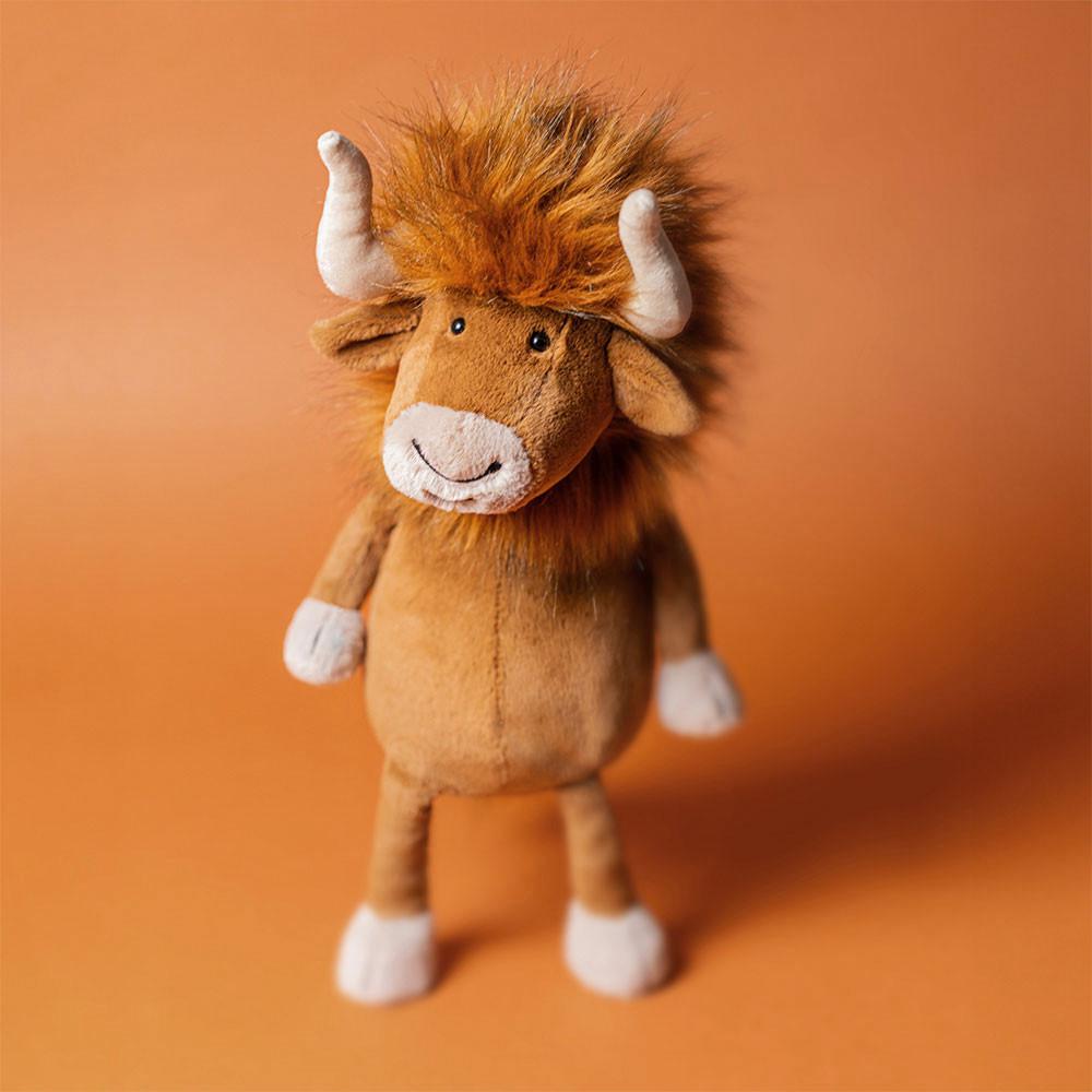 Farmyard Jellycat Ramone Bull 13in x 5.1in x 5.5in Marrones  Costa Rica |  76948-WNMO