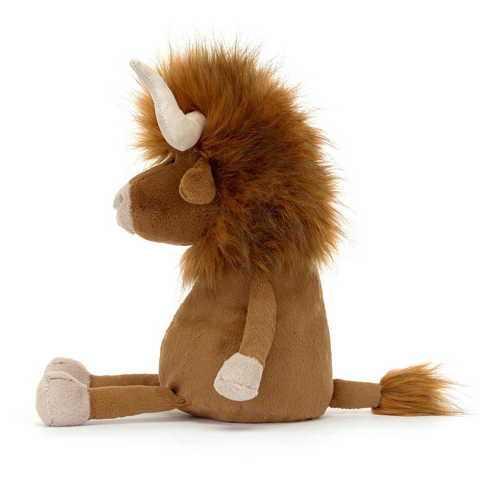 Farmyard Jellycat Ramone Bull 13in x 5.1in x 5.5in Marrones  Costa Rica |  76948-WNMO