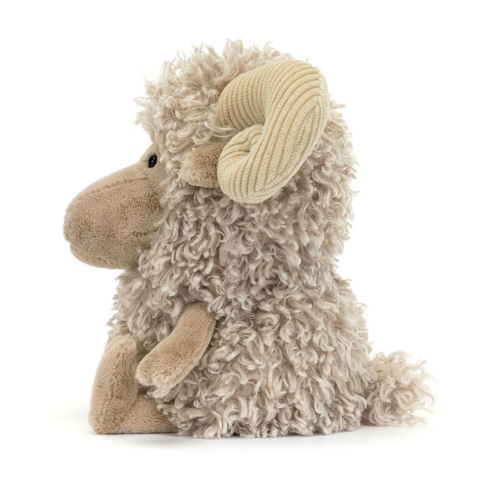 Farmyard Jellycat Ramsley Sheep 13in x 5.1in x 5.5in Beige  Costa Rica |  68749-ZNUG