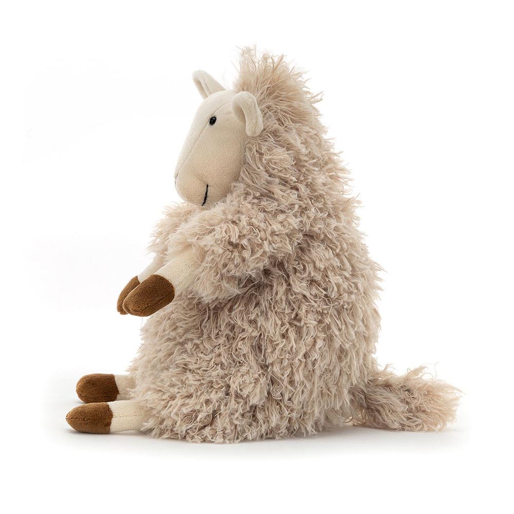 Farmyard Jellycat Sherri Sheep 11.8in x 5.5in x 5.1in Beige  Costa Rica |  76852-SFPV