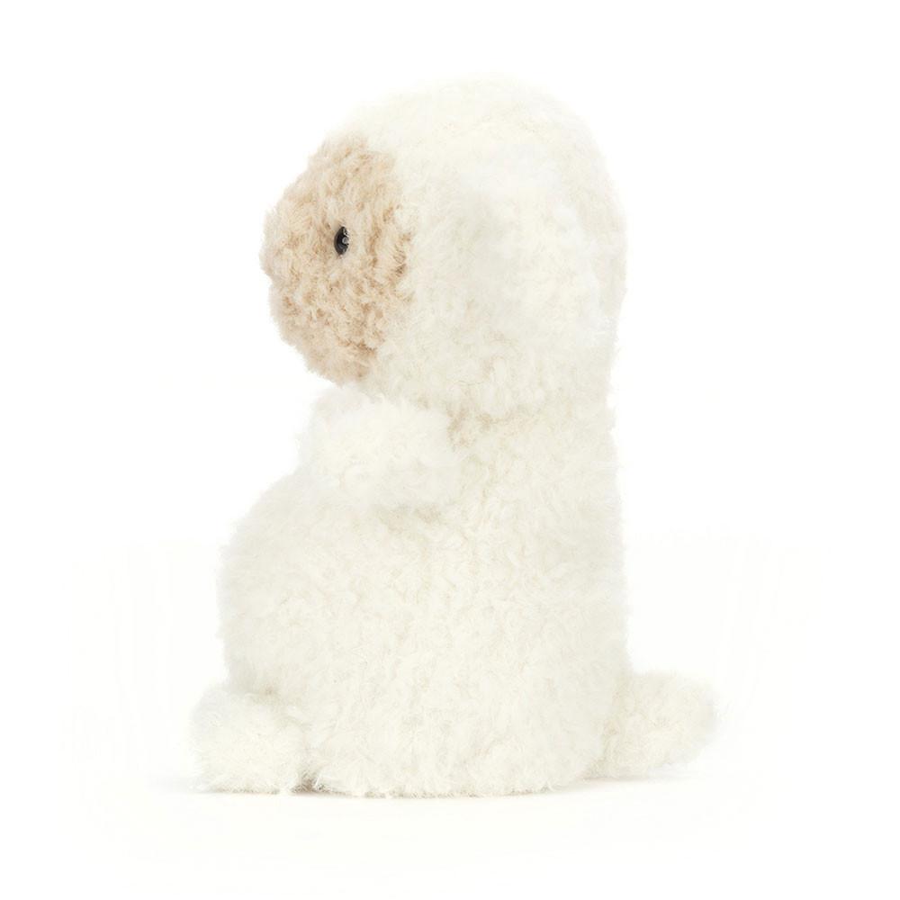 Farmyard Jellycat Wee Lamb 4.7in x 2.8in x 2.4in Blancas  Costa Rica |  09782-CKHI