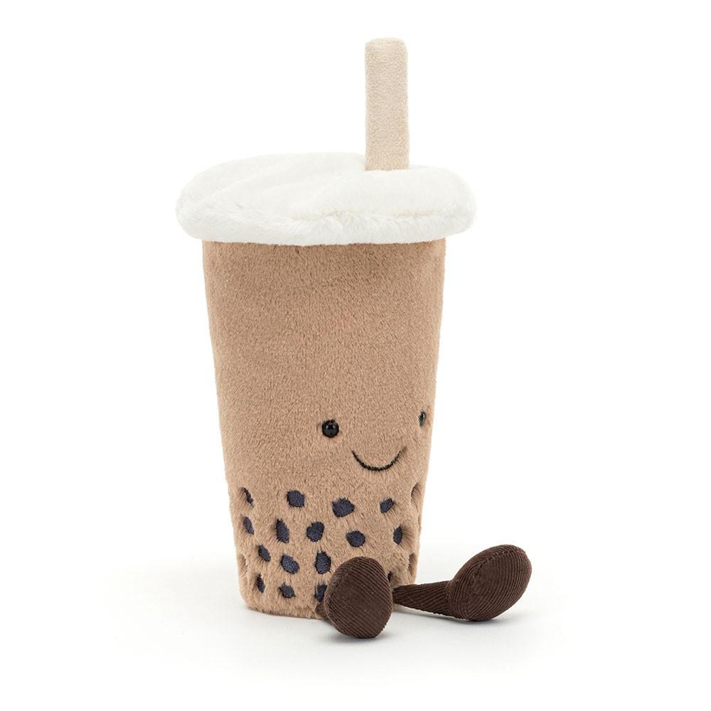 Foodies Jellycat Amuseables Bubble Tea 22cm x 6cm x 6cm Beige  Costa Rica |  21375-GJDQ