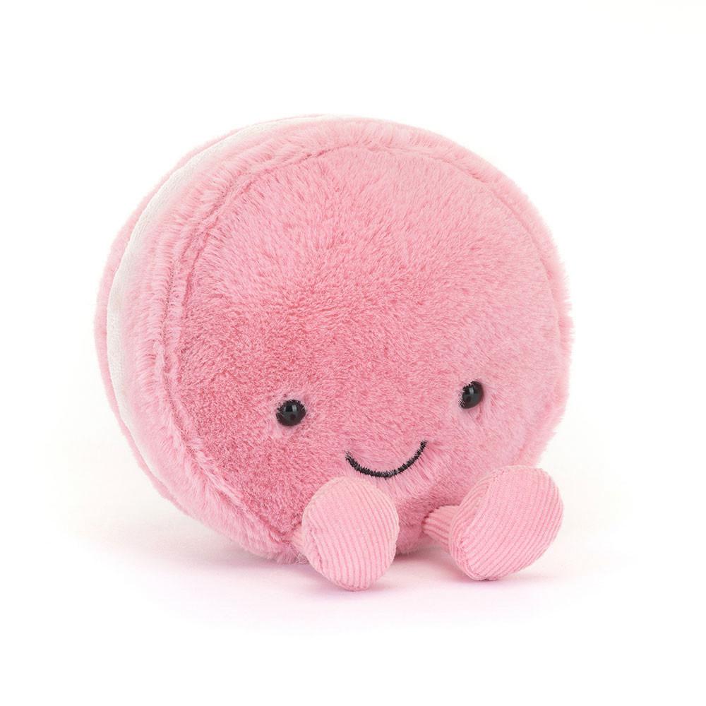Foodies Jellycat Amuseables Mia Macaron 12cm x 10cm x 5cm Rosas  Costa Rica |  83619-NKHQ