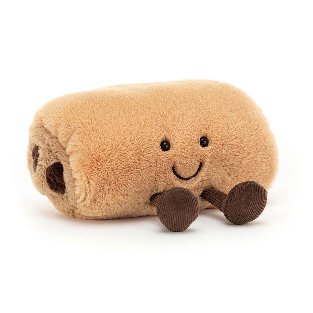 Foodies Jellycat Amuseables Pain Au Chocolat 9cm x 15cm x 9cm Beige  Costa Rica |  81057-HTCN