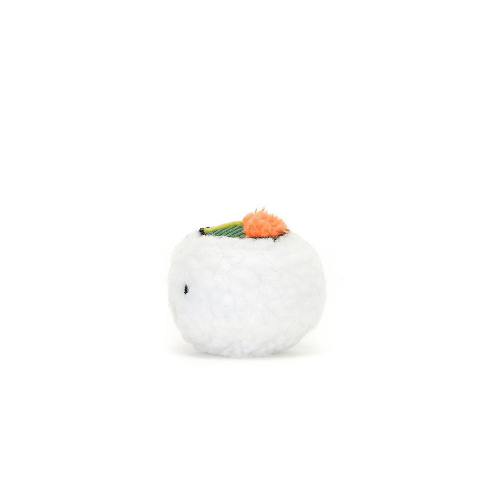 Foodies Jellycat Amuseables Sassy Sushi Uramaki 4cm x 5cm x 5cm Blancas  Costa Rica |  71806-CQZS