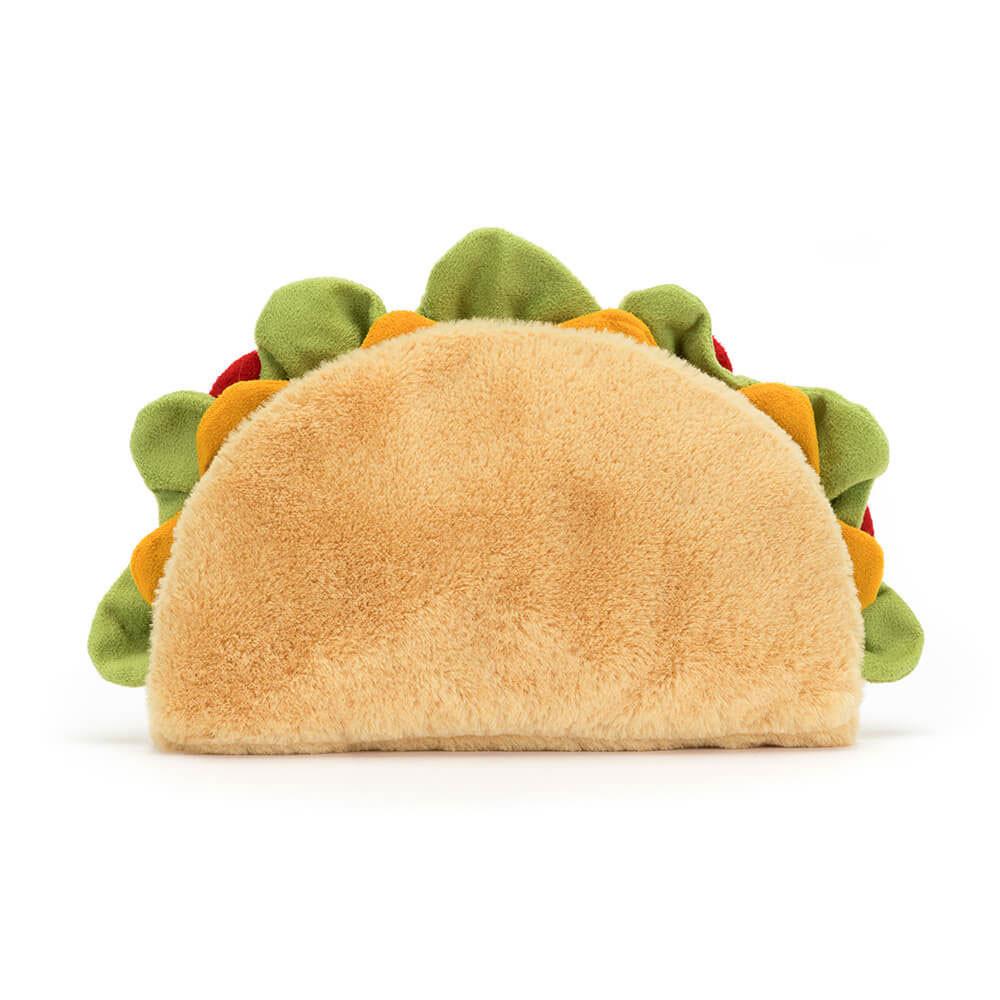 Foodies Jellycat Amuseables Taco 13cm x 17cm x 5cm Beige  Costa Rica |  04853-SQBU