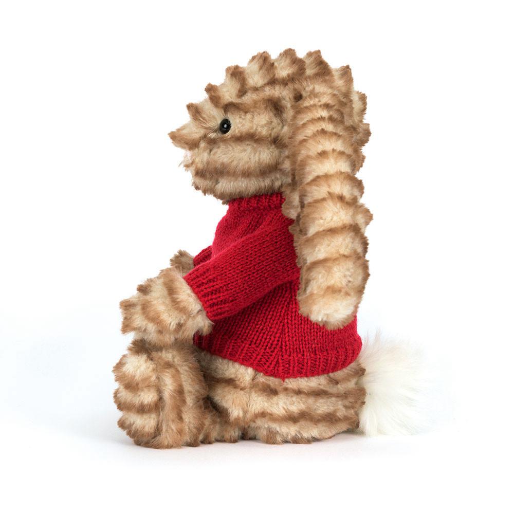 Jerséis Jellycat Bashful Luxe Bunny Juniper with Personalised Jumper 31cm x 12cm x 9cm Marrones  Costa Rica |  45281-AMRH