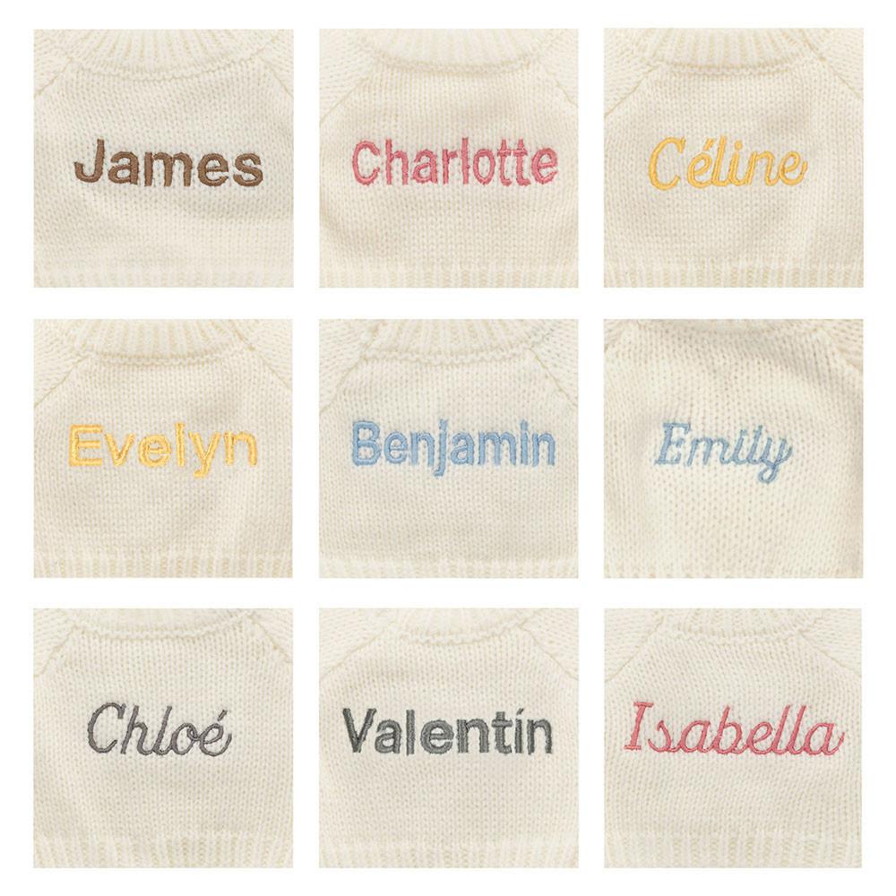 Jerséis Jellycat Bashful Luxe Bunny Rosa with Personalised Cream Jumper 31cm x 12cm x 9cm Rosas  Costa Rica |  86704-BKPW