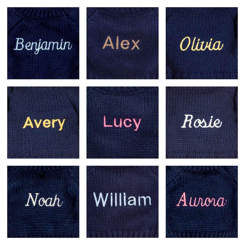 Jerséis Jellycat Bashful Luxe Bunny Rosa with Personalised Navy Jumper 31cm x 12cm x 9cm Rosas  Costa Rica |  03586-DPAS
