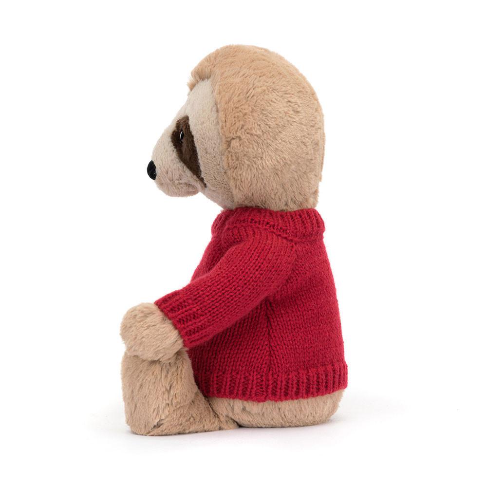 Jerséis Jellycat Bashful Sloth with Personalised Jumper 28cm x 10cm x 7cm Beige  Costa Rica |  65039-GTFU