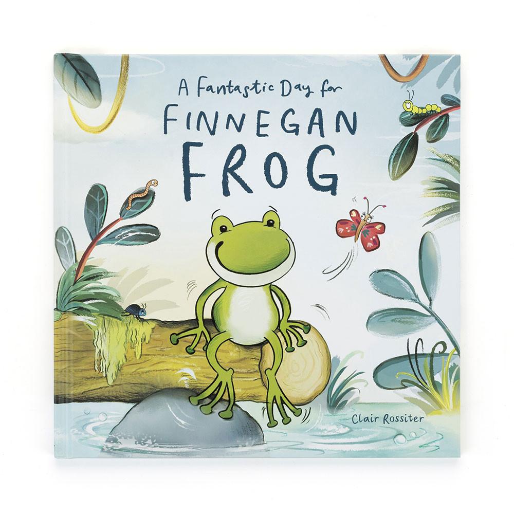 Juegos De Libros Y Juguetes Jellycat A Fantastic Day for Finnegan Frog Book and Finnegan Frog Verde  Costa Rica |  14582-QZHD