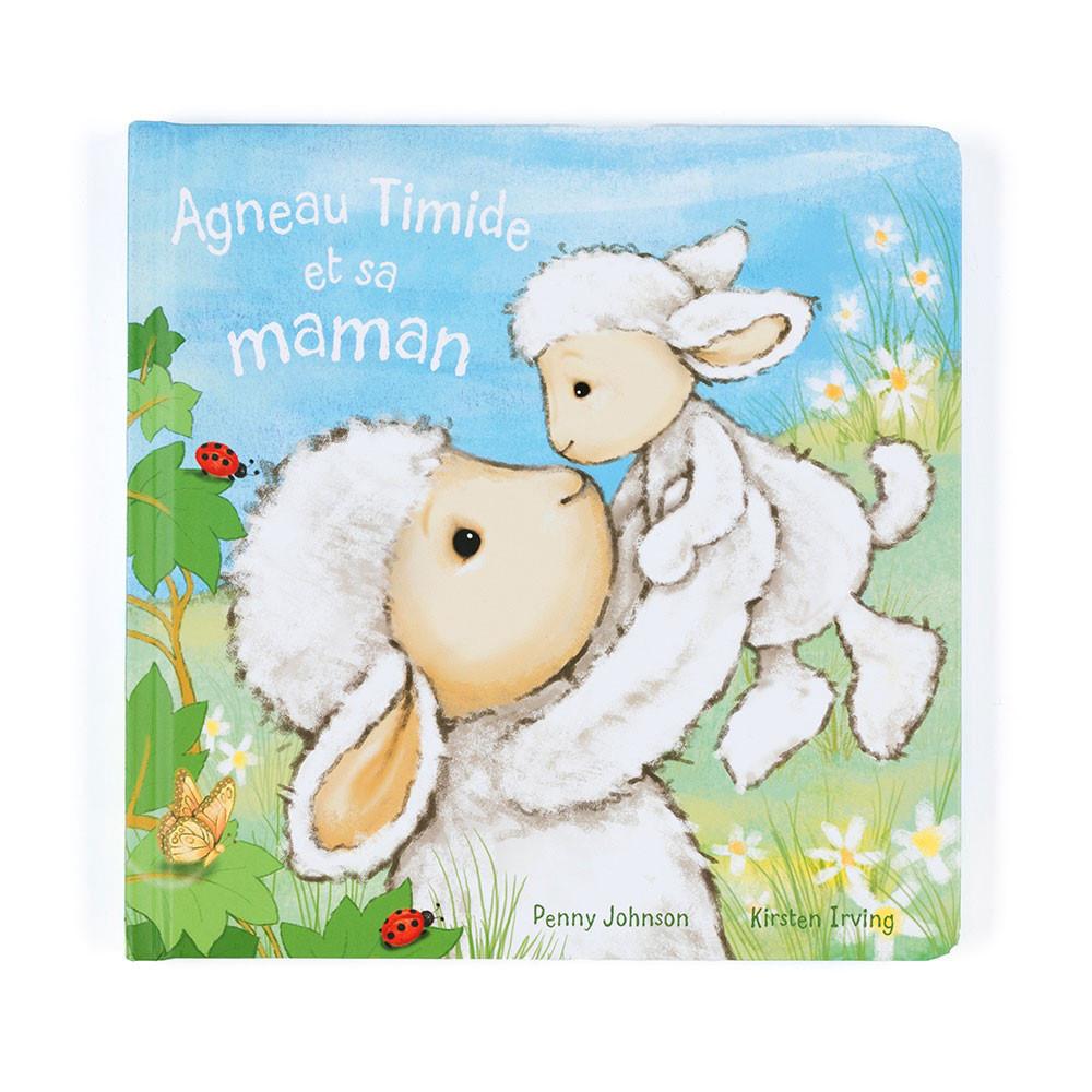 Juegos De Libros Y Juguetes Jellycat Agneau Timide Et Sa Maman Livre and Bashful Lamb Medium Blancas  Costa Rica |  52869-TSFU
