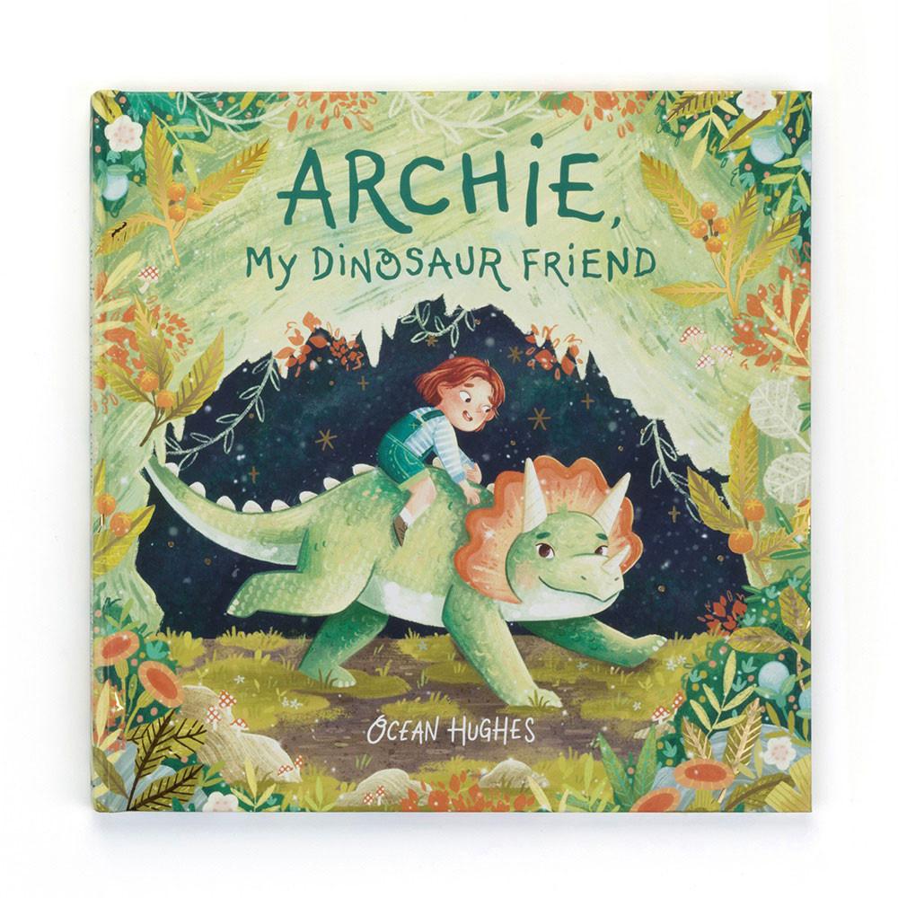 Juegos De Libros Y Juguetes Jellycat Archie, My Dinosaur Friend Book and Archie Dinosaur Verde  Costa Rica |  48561-EOLW