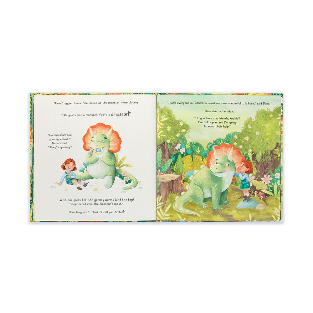 Juegos De Libros Y Juguetes Jellycat Archie, My Dinosaur Friend Book and Archie Dinosaur Verde  Costa Rica |  48561-EOLW