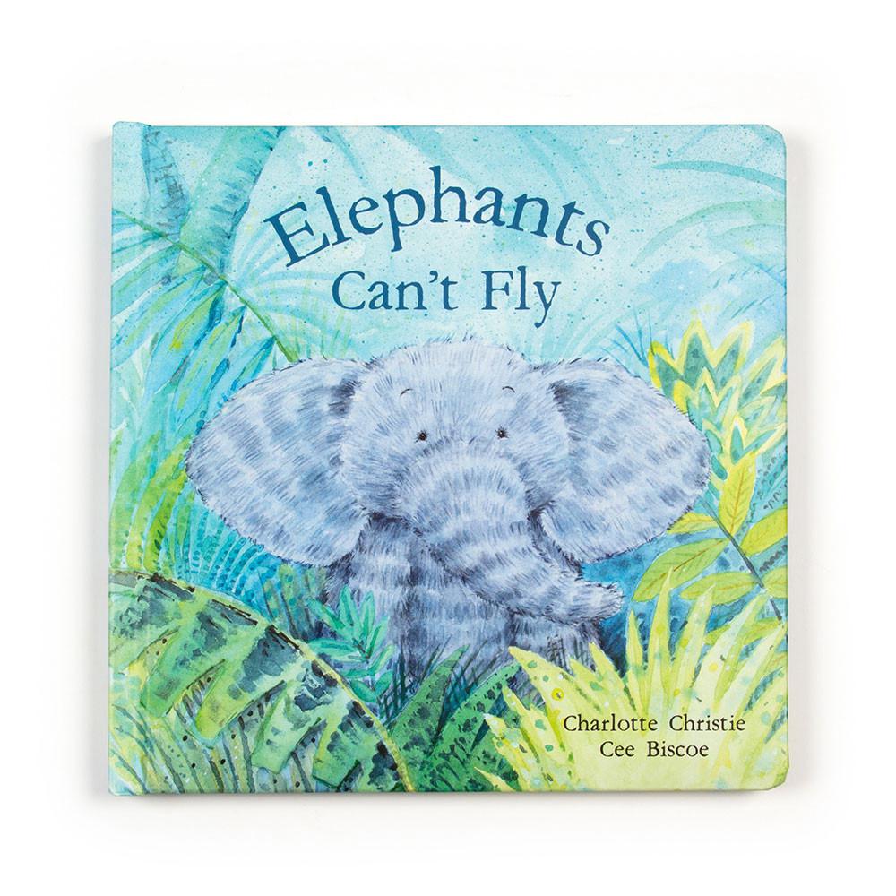 Juegos De Libros Y Juguetes Jellycat Elephants Can't Fly Book and Fuddlewuddle Elephant Medium Azules  Costa Rica |  12094-YTRZ