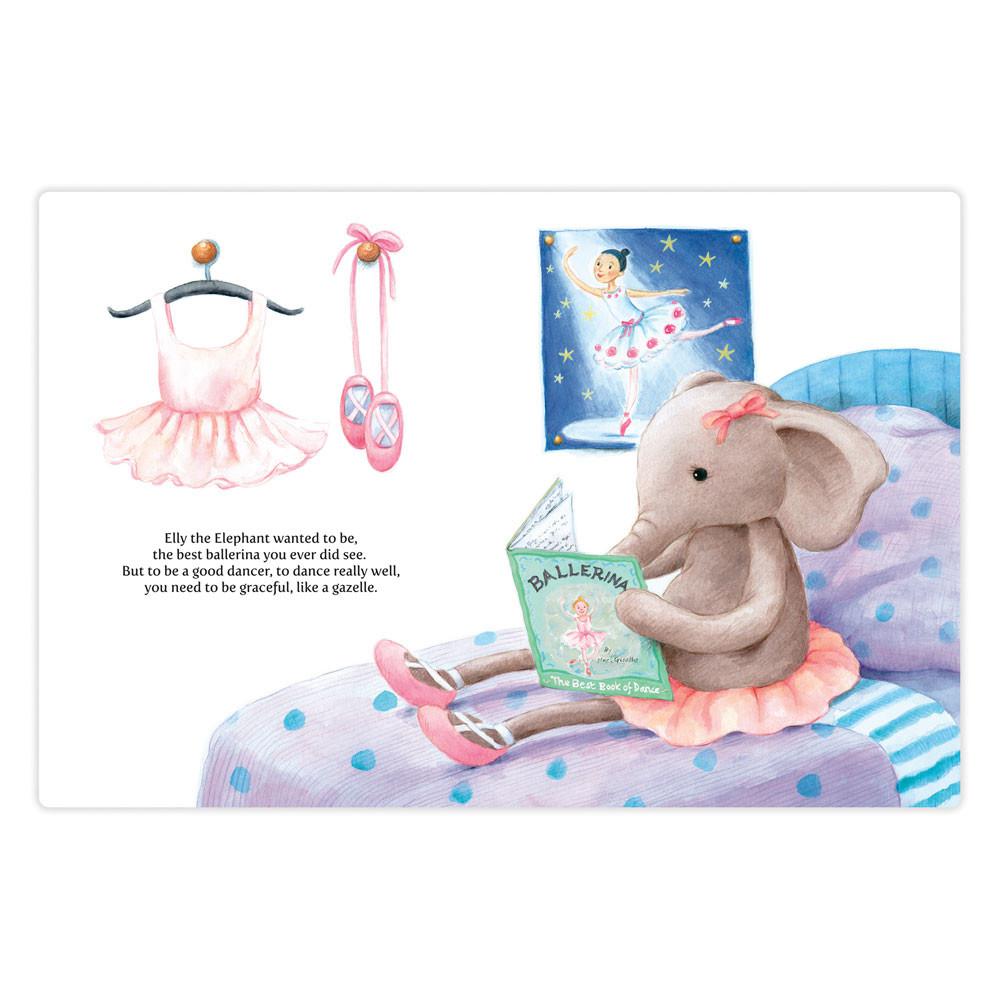 Juegos De Libros Y Juguetes Jellycat Elly Ballerina Book and Dancing Darcey Elephant Gris  Costa Rica |  19468-XOKT