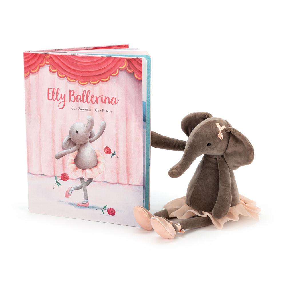 Juegos De Libros Y Juguetes Jellycat Elly Ballerina Book and Dancing Darcey Elephant Gris  Costa Rica |  19468-XOKT