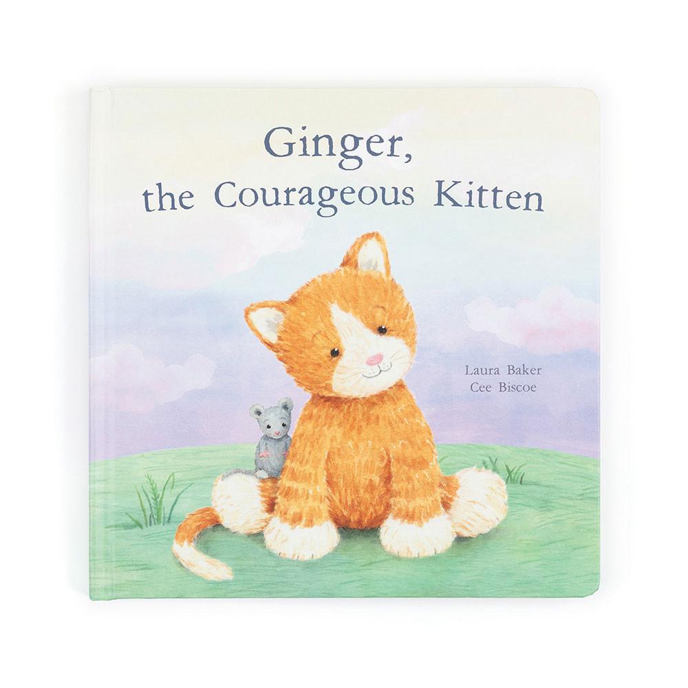Juegos De Libros Y Juguetes Jellycat Ginger, the Courageous Kitten Book and Fuddlewuddle Ginger Cat Naranjas  Costa Rica |  14280-EQKU